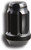 Small Diameter Acorn Wheel Lug Nut 1/2-20", Black | 78521188BC