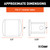 2 Chrome Plastic Hitch Tube Cover | CRT22170