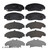 Premium Disc Brake Pad Set | BEC089-1757