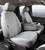 SP80 Series - Seat Protector Poly-Cotton Custom Fit Front Seat Cover - Gray | 947SP89-24 GRAY