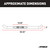 3" Round Polished Stainless Side Bars, Select Chevrolet, GMC C, K | AOR204040-2