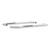 3" Round Polished Stainless Side Bars, Select Chevrolet, GMC C, K | AOR204040-2