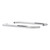 3" Round Polished Stainless Side Bars, Select Chevrolet, GMC C, K | AOR204040-2