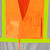 Hi-Vis Tricot Poly Safety Vest - Adjustable - Hook & Loop Closure - Hi-Vis Orange - S/M | SWXV1020250-S/M