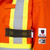 FR-Tech® Hi-Vis 88/12 7 oz FR/ARC-Rated Safety Coveralls - Zipper Closure - Hi-Vis Orange - 50 | SWXV2540350-50