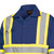 Hi-Vis Poly/Cotton Safety Coveralls - Zipper Closure - Navy - 48 | SWXV2020580-48