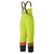 Hi-Vis 300D Trilobal Ripstop Safety Bib Pants - PU Coated - 100% Waterproof- Hi-Vis Yellow/Green - M | SWXV1200460-M