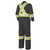 FR-Tech® Hi-Vis 88/12 7 oz FR/ARC-Rated Safety Coveralls - Zipper Closure - Black - 66 | SWXV2540470-66