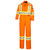 Hi-Vis FR/ARC-Rated 100% Cotton Safety Coveralls - Zipper Closure - Hi-Vis Orange - 44 | SWXV2520250-44