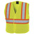 Hi-Vis Poly Mesh Safety Vest - Adjustable - 5-pt Tear-Away - Hi-Vis Yellow/Green - S/M | SWXV1030560-S/M