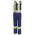Hi-Vis Poly/Cotton Safety Overalls - Navy - 52 - Tall | SWXV203018T-52