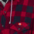 Quilted Polar Fleece Hooded Shirt – Red/Black Plaid – XL | SWXV3080397-XL