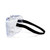 812 Series Chemical Splash Safety Goggles - Indirect Vent  - Polycarbonate - Anti-Fog - Clear (160pcs/Case) | SWXS81210