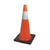 Premium PVC Flexible Safety Cone - 4"/10 cm High-Luminance Band - 28"/70 cm | SWXV6200850-O/S