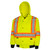 Hi-Vis 7-in-1 Bomber - 100% Waterproof - Detachable Hood - Hi-Vis Yellow/Green - XL | SWXV1120360-XL