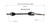 Mitsubishi (2.4 - 4WD/AWD) CV Axle Assembly  - Front Right | GSPNCV51019