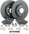 Beyond EV Front Brake Kit, Disc Brake Pads & Rotors | BBBKT08011