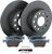 Beyond EV Rear Brake Kit, Disc Brake Pads & Rotors | BBBKT08025