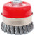 3-1/2 x 5/8-11NC Knot Banded Cup Brush - High Performance | SWX553606