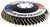 Z40 PowerBlend FLX Flexible Zirconia Flap Disc - 4-1/2" x 7/8" | SWX503313