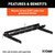 Under-Bed Gooseneck Installation Brackets, Select Dodge Ram 1500, 2500, 3500 | CRT60635