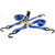 4 Pk Combo Pack 2 Pk 1"X15' 1200Lb Ratchet 2 Pk 1"X6' 1200 Lb Cam Straps | 35435606