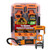2 Pk 1" X 16' Ratchet Strap W/ Orange Gorilla Grip Handle W/ Cap Locks (Orange Webbing) | 0GG93001