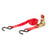 4 Pk 1"X15' 1200 Lb Ratcheting Tie Downs Red | 35431418