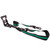 2 Pk1.5"X8' 3000 Lb Ratchet W/Built In Soft Tie W/ Blk Flat Hks, Blk Ratchet,Lime Green Stripe | 35405716