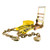 3"X30' 15,000 Lb Ratchet Strap W/Chain Lead Bulk | 35458516