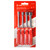 Nut Driver Set - SAE, 4 Pcs - Red Table | TCT51157
