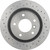 Premium UV Coated Xtra Cross Drilled Rear Disc Brake Rotor | BBB09.9793.1X