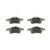 Premium NAO Ceramic OE Equivalent Rear Disc Brake Pad Set | BBBP24148N