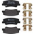 Premium Low-Met OE Equivalent Rear Disc Brake Pad Set | BBBP30137