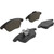 Premium Low-Met OE Equivalent Front Brake Pad Set | BBBP61076