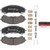 Premium NAO Ceramic OE Equivalent Front Brake Pad Set | BBBP24241N