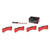 Premium NAO Ceramic OE Equivalent Front Brake Pad Set | BBBP86034N
