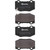 Premium Low-Met OE Equivalent Rear Disc Brake Pad Set | BBBP24239