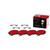 Premium NAO Ceramic OE Equivalent Front Brake Pad Set | BBBP11041N
