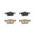 Premium NAO Ceramic OE Equivalent Rear Disc Brake Pad Set | BBBP24217N