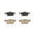 Premium NAO Ceramic OE Equivalent Rear Disc Brake Pad Set | BBBP24217N