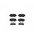 Premium Low-Met OE Equivalent Rear Disc Brake Pad Set | BBBP30054