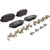 Premium Low-Met OE Equivalent Rear Disc Brake Pad Set | BBBP23177