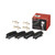 Premium Low-Met OE Equivalent Rear Disc Brake Pad Set | BBBP30101