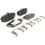 Premium NAO Ceramic OE Equivalent Front Brake Pad Set | BBBP30140N