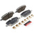 Premium NAO Ceramic OE Equivalent Front Brake Pad Set | BBBP10099N