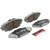 Premium NAO Ceramic OE Equivalent Front Brake Pad Set | BBBP49065N