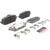 Premium NAO Ceramic OE Equivalent Front Brake Pad Set | BBBP30151N