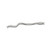 Exhaust Pipe - 2.25" Inlet (OD) 2.57" Outlet (OD) | WEX74079