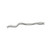 Exhaust Pipe - 2.25" Inlet (OD) 2.57" Outlet (OD) | WEX74079